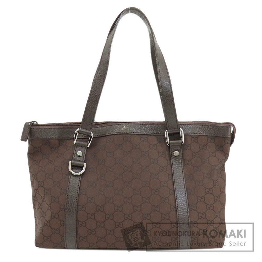 Gucci Abbey handbag brown leather D ring
